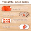 8 Pcs Deck Spacers, 4 Thicknesses Deck Board Spacers (1/16",