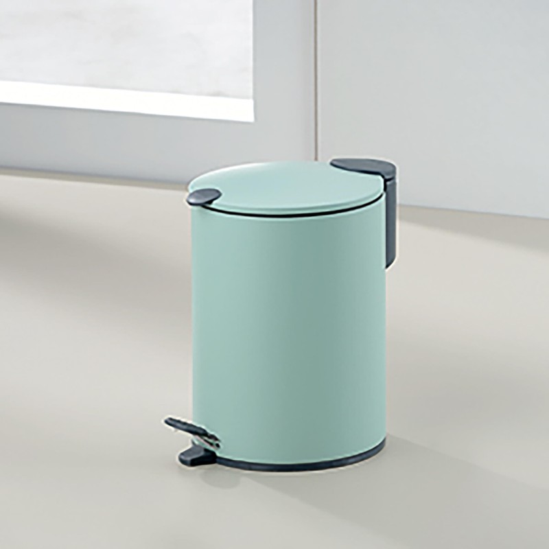 Kela Bin, Metal, Green, one Size