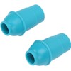 Seadiquiet 2Pcs Blue Vacuum Cupping Pump Nozzle Tip, 2pcs Replacement