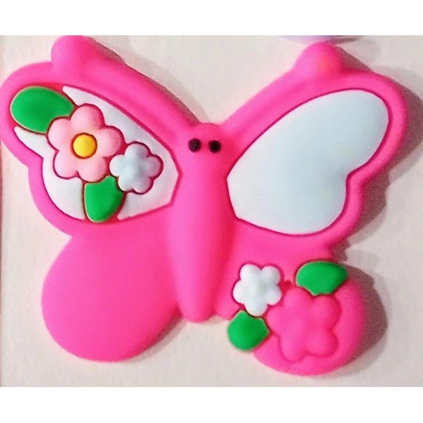 Unbranded DIY Rubber Butterflies - 50 Per Pack - Arts