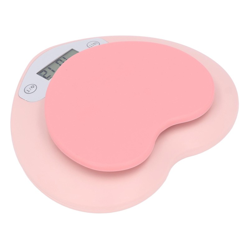 1g Accuracy Digital Kitchen Scale 5kg Household Small Heart Shape