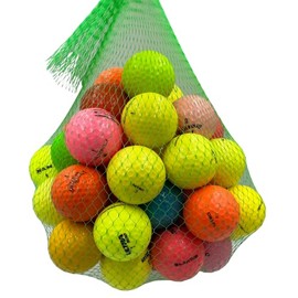 Golf Ball Planet 50 Pack Used Golf Balls Mix Colors (Mix Color 3A / Good)