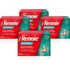 Rennie Spearmint Flavour Antacid Tablets: Rapid Relief for Heartburn & Indigestion - 384 Tablets in 4 Packs