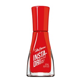 Sally Hansen Insta-Dri Nail Polish | Quick Dry, Long Lasting, Streak-Free Shine | Opaque, Glossy | 361 Augmented Red-ality | Vivid True Red Nail Color