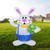 1.9M Easter Inflatable Bunny LED Lights Luminous Holiday Venue Decoration
