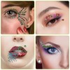 YUYUDEHM 1440 PCS Resin Rhinestone, Round Gems Crafts Nail Face