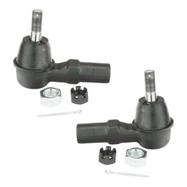 TRQ Front Outer Tie Rod Set 2 Piece Compatible with 1992-2001 Lexus ES300 99-03 RX300 08-14 Scion xD 95-04 Toyota Avalon Camry 98-03 Sienna Solara 12-16 Yaris