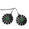 LABRIMP 1 Pair Graphics Card Cooling Fan Replacement GPU Air
