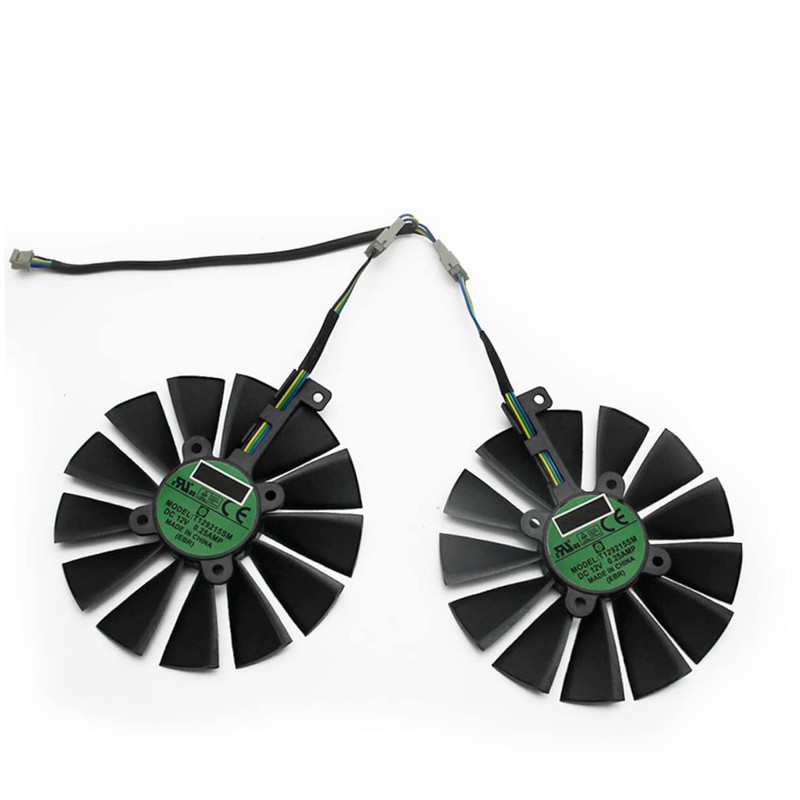 LABRIMP 1 Pair Graphics Card Cooling Fan Replacement GPU Air