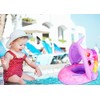 Arcimatto - Flotadores de piscina para bebé con toldo extraíble