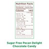 RUSSELL STOVER Sugar Free Pecan Delight Chocolate Candy, 4.7 oz.