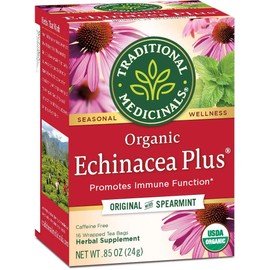 TRADITIONAL MEDICINALS TEA,OG2,ECHINACEA PLS 16 BAG 1-EA