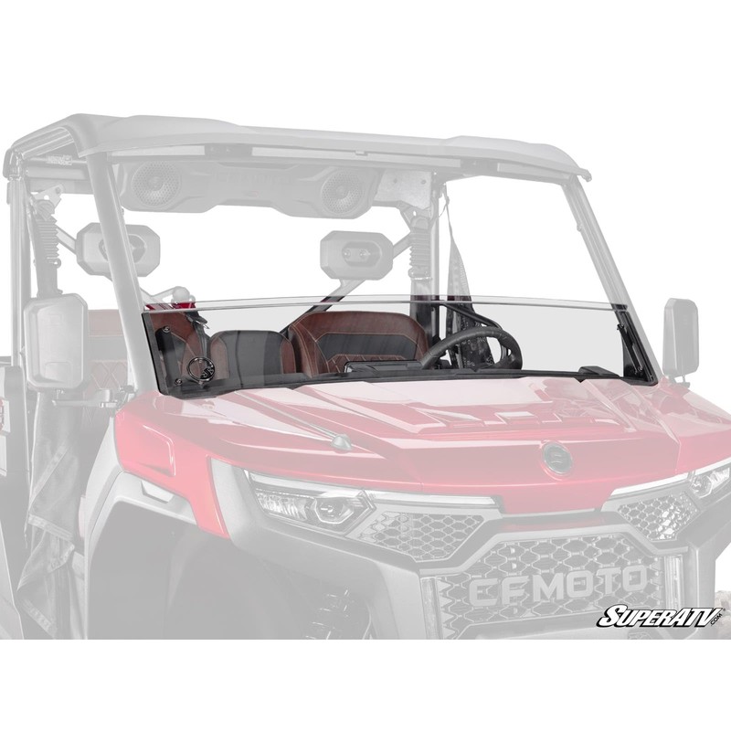 SuperATV CFMOTO UForce U10 Pro Half Windshield