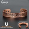 Cigmag Copper Bracelet Men 9 Ultra Strong Magnets 99% Pure