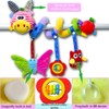 Baby Spiral Activity Hanging Toys with Bell Educational Baby Spiral
