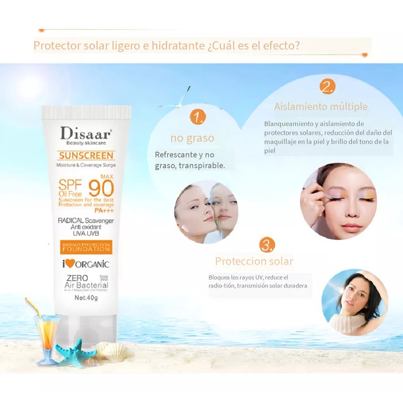 Disaar Protector Solar Disaar Spf 90