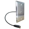 DIYTECH 3.5mm Wall Plate for Audio – AUX Jack Panel