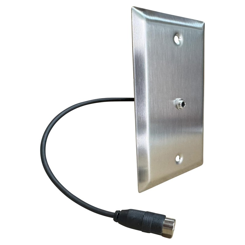 DIYTECH 3.5mm Wall Plate for Audio – AUX Jack Panel