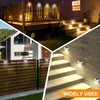32 Pcs Solar Deck Lights Outdoor, Solar Step Lights Waterproof