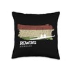Hungary Rowing Team Rower Oarsmen Rowing Throw Pillow