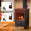 Wood Stove Fan Heat Powered 8 Blades Stove Fan Self