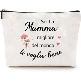 Geschenk für Mutter, Weihnachten, Mama, Make-up-Tasche, Damen-Handtasche, Geschenke für Mutter, Weihnachten, Geschenk für Mutter, Weihnachten, Muttertag, beige