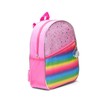 GLOBAL FBA INC Girls Dance Rainbow Backpack Toddler 3-8 Years