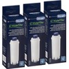 DeLonghi pack of 3 Water Filter for Coffee Machines Suitable for ECAM, ESAM, ETAM, BCO, EC