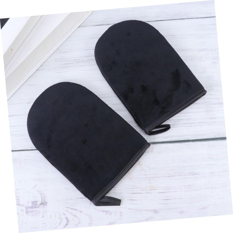 2piezas Aplicar Guantes Autobronceador Guantes De Autobronceador Negros Para Autobronceadores