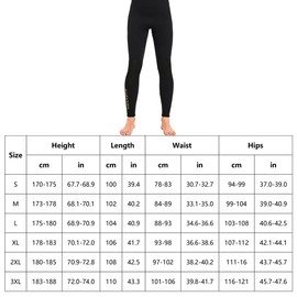 3mm Neoprene Wetsuit Pants Men Surfing Pants Keep Warm Diving Pants for Swimming Surfing Diving