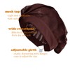 Cityelf Gorro de Chef Ajustable para Cocina, Red de Malla