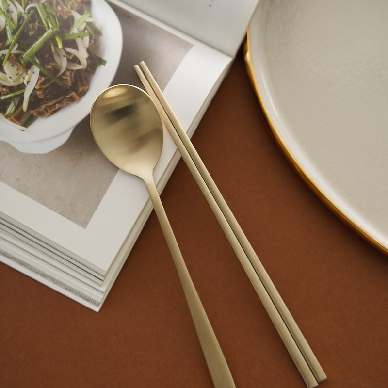 Notdam Bangjja Yugi Organic Spoon for 1 person / 놋담
