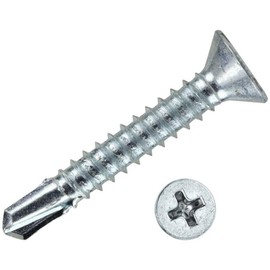 Screws Self Tapping (3.5 x 25mm) Self Drilling Screw for Metal, Wood (Pack of 50)