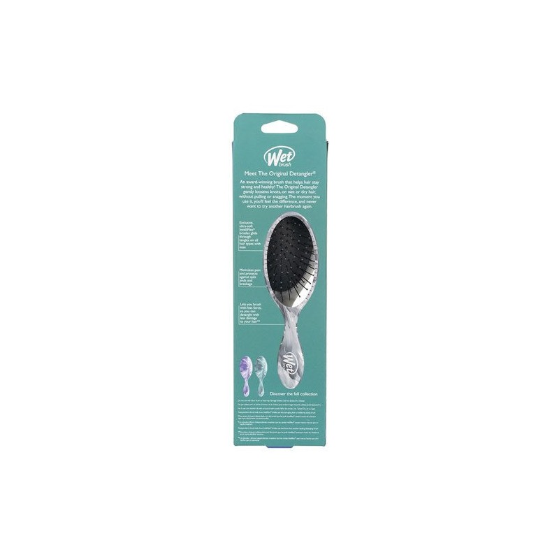 Wet Brush Gemstone Original Detangler Brush - Smoky Quartz
