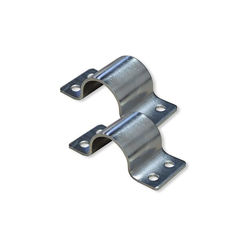 Pack of 2 Pipe Clamps for Pipes with 40 -
