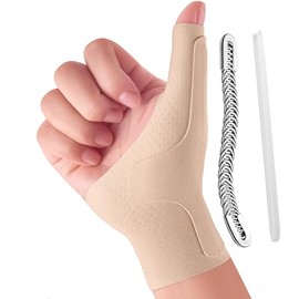 Férula estabilizadora de pulgar y muñeca Mommy, impermeable, tipo espica, para artritis, dedo en gatillo, tenosinovitis de De Quervain, tendinitis, dolor y soporte de la articulación CMC. Para