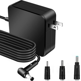 TRYXZSZ Compatible Cargador HP Laptep y Cargador ASUS Laptop 65W 19V 3.42A, Cargadores y Adaptadores para Portátil ASUS/HP/DELL/Acer, con 3 Convertidores, para Zenbook, Vivobook, ADOL y Stras Series