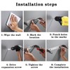 Wall Kitchen Roll Holder, 28 cm, Stainless Steel, Kitchen Roll