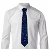 Yakuna Navy Blue Stars Men's Tie Gold Stars Shine Classic
