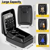 PopuLike Key Safe Wall Mounted Outdoor, Police Approved Secure Key