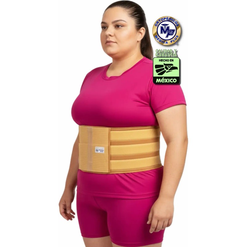 Faja Bariatrica Abdomen 20 Cm - Obesidad Sobrepeso Elastica