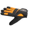 Victor Fitness VG04 Series Full Finger Men's Gloves (Large, Black/Orange)