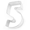 Number 5 cookie cutter