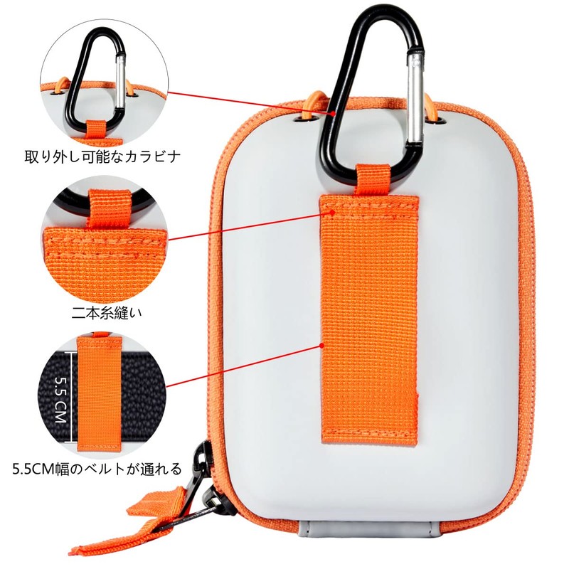 JAWEGOLF Golf Laser Rangefinder Hard Case EVA Storage Box Storage