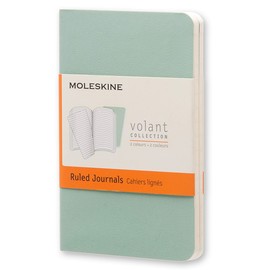 Moleskine Extra Small Volant Sage Green/Seaweed Green Ruled Journal
