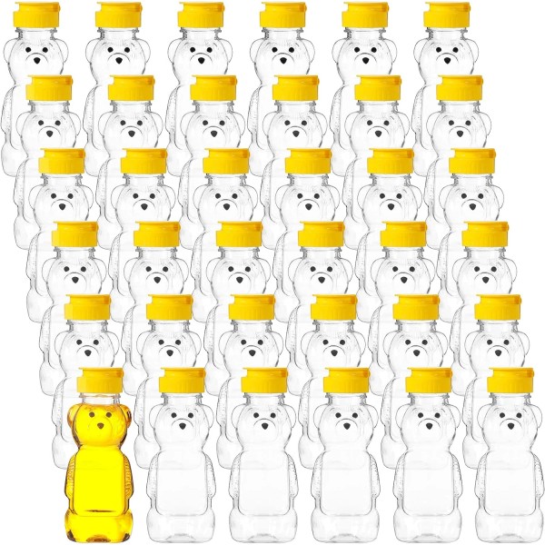 Does not apply 36 Pcs Honey Bear Bottle,Plastic Honey Squeeze