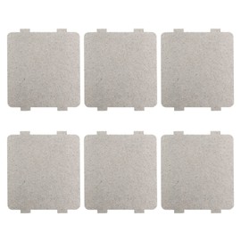 Cionyce 6 Pcs Universal High Temperature Resistant Mica Sheet Waveguide Cover Mica Plates Sheets for Microwave Oven(108mm * 99mm)