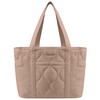LOVEVOOK Tote Bag Large Shopper Bag Women, khaki