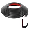 Ameri PVC Plastic Rain Gutter for Cars, Vans, and RVs,