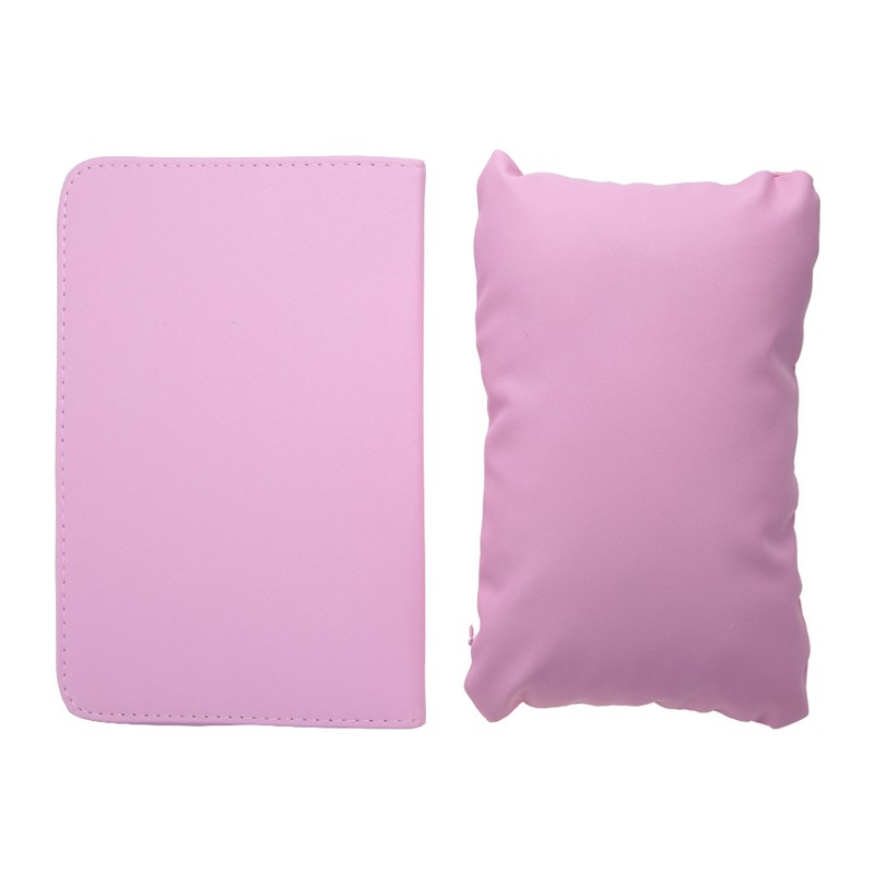 Soft PU Leather Detachable Washable Hand Rest Pillow + Folding